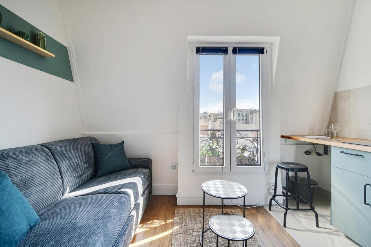 Ideal Studio For 2 People - Marche Des Batignolles Paryż Zewnętrze zdjęcie