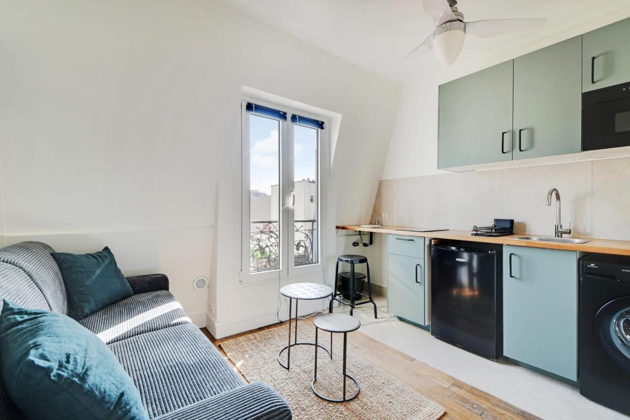 Ideal Studio For 2 People - Marche Des Batignolles Paryż Zewnętrze zdjęcie