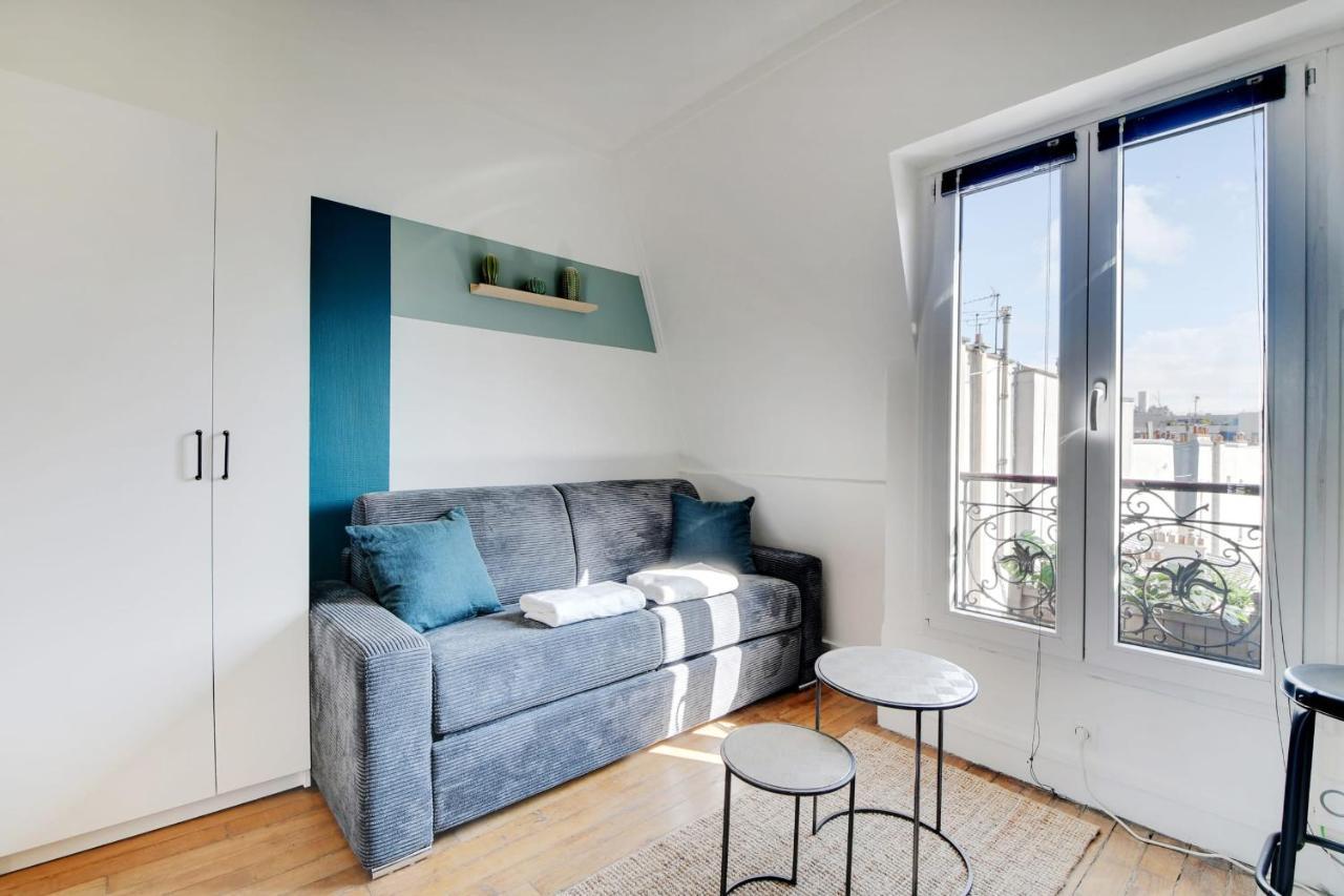 Ideal Studio For 2 People - Marche Des Batignolles Paryż Zewnętrze zdjęcie