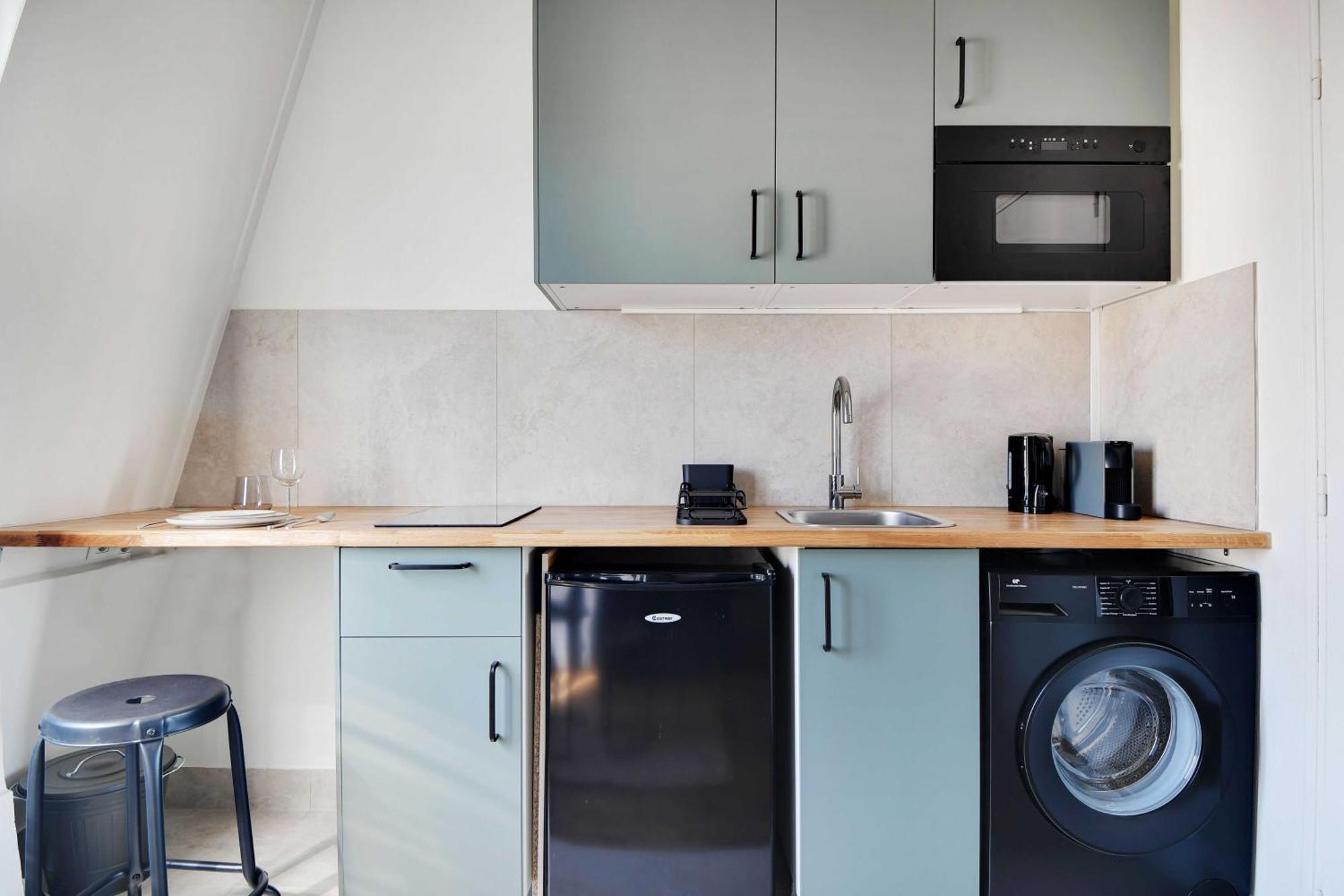 Ideal Studio For 2 People - Marche Des Batignolles Paryż Zewnętrze zdjęcie