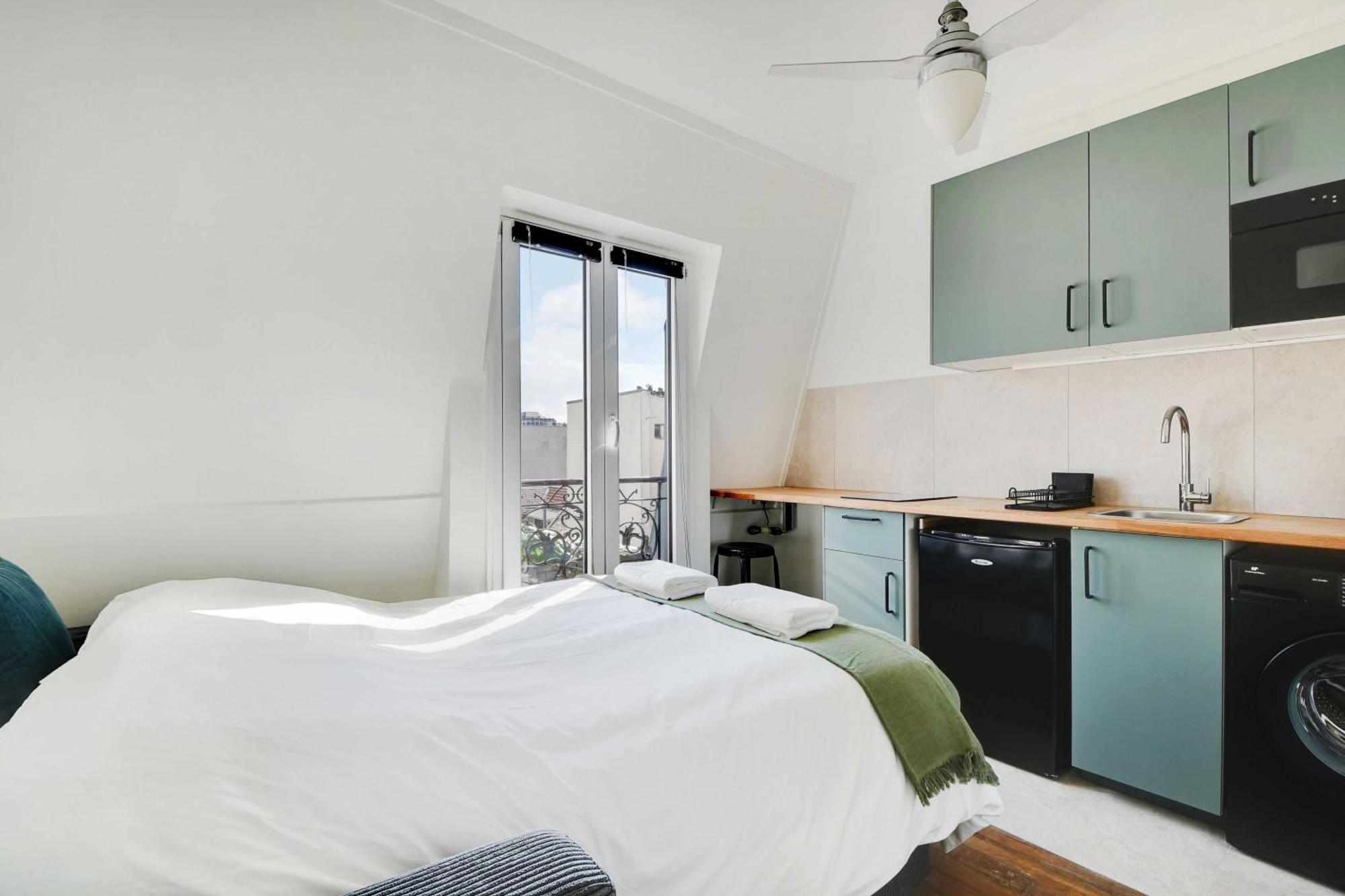 Ideal Studio For 2 People - Marche Des Batignolles Paryż Zewnętrze zdjęcie